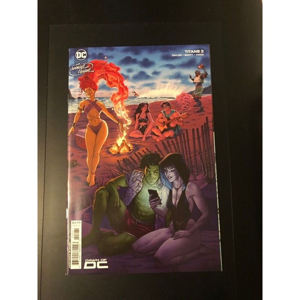 Titans #2 Joe Quinones Swimsuit Variant cover E 2023 NM Tom Taylor Nicola Scott